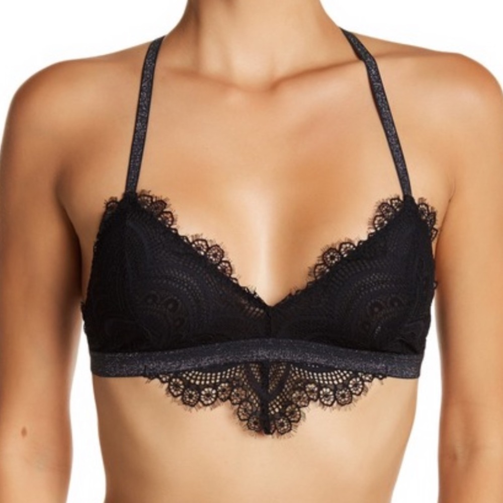 Free People Intimately Swept Away Lace Bralette